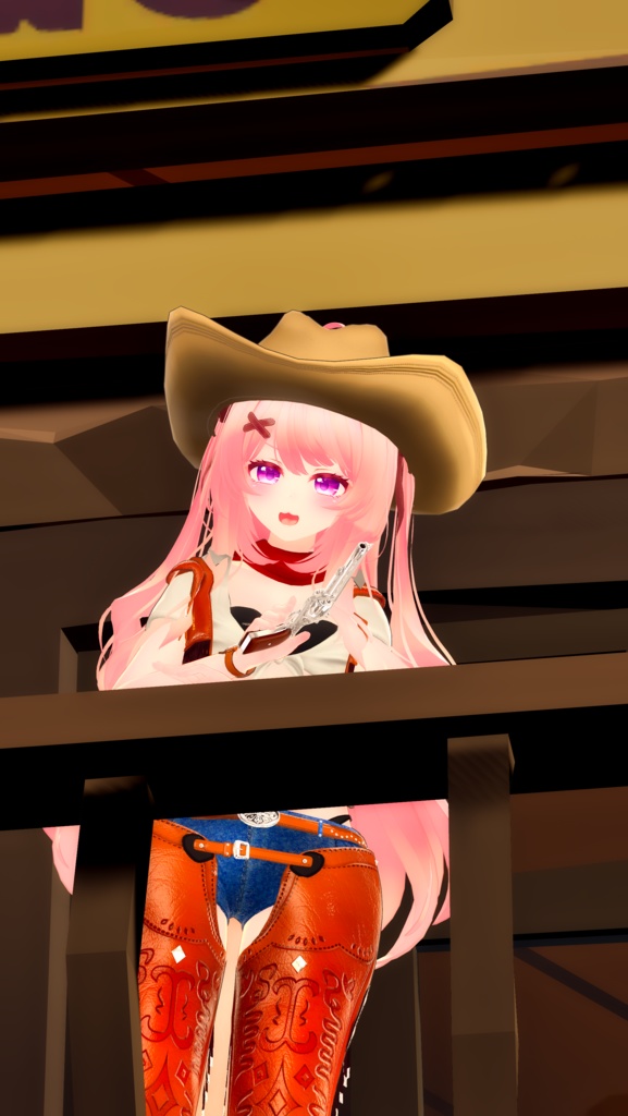 55アバター対応 -Wildwest-ワイルドウエスト(VRChat向け衣装)#mumu_shop
