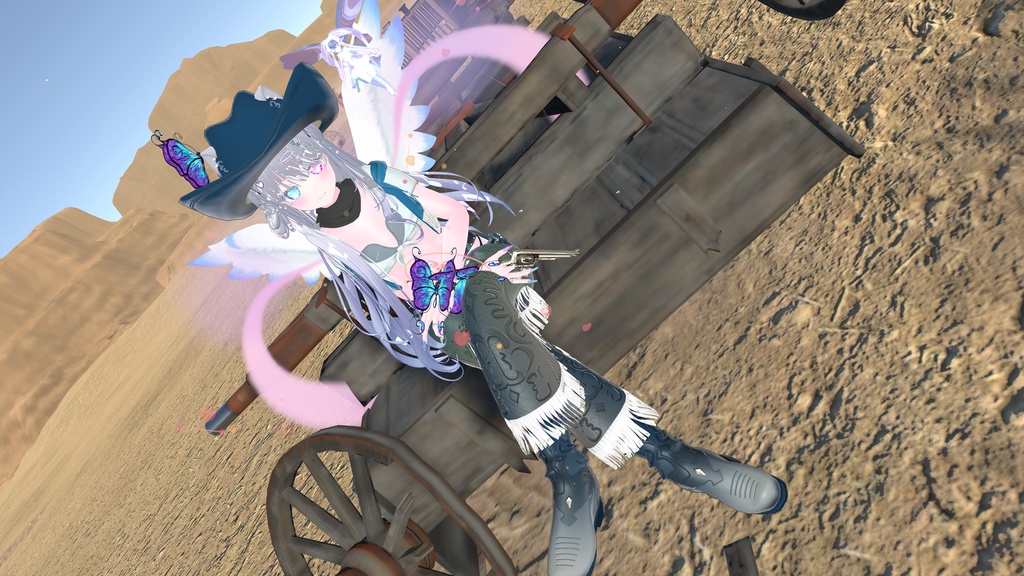 55アバター対応 -Wildwest-ワイルドウエスト(VRChat向け衣装)#mumu_shop