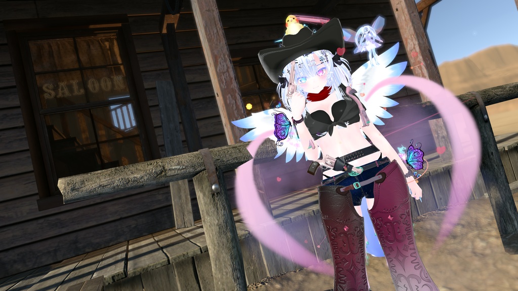 55アバター対応 -Wildwest-ワイルドウエスト(VRChat向け衣装)#mumu_shop