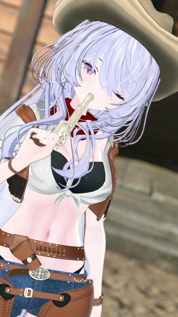 55アバター対応 -Wildwest-ワイルドウエスト(VRChat向け衣装)#mumu_shop