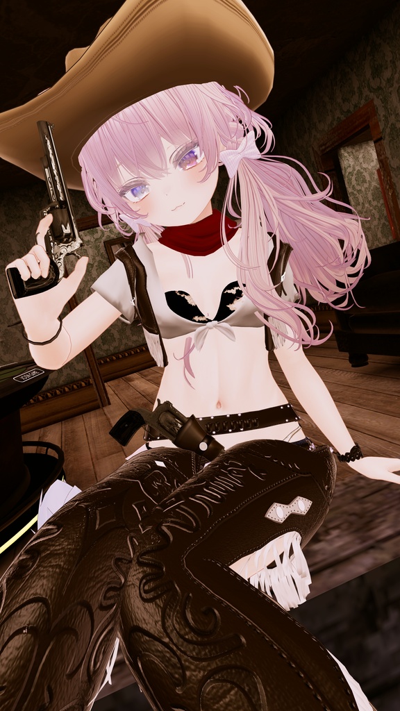 55アバター対応 -Wildwest-ワイルドウエスト(VRChat向け衣装)#mumu_shop