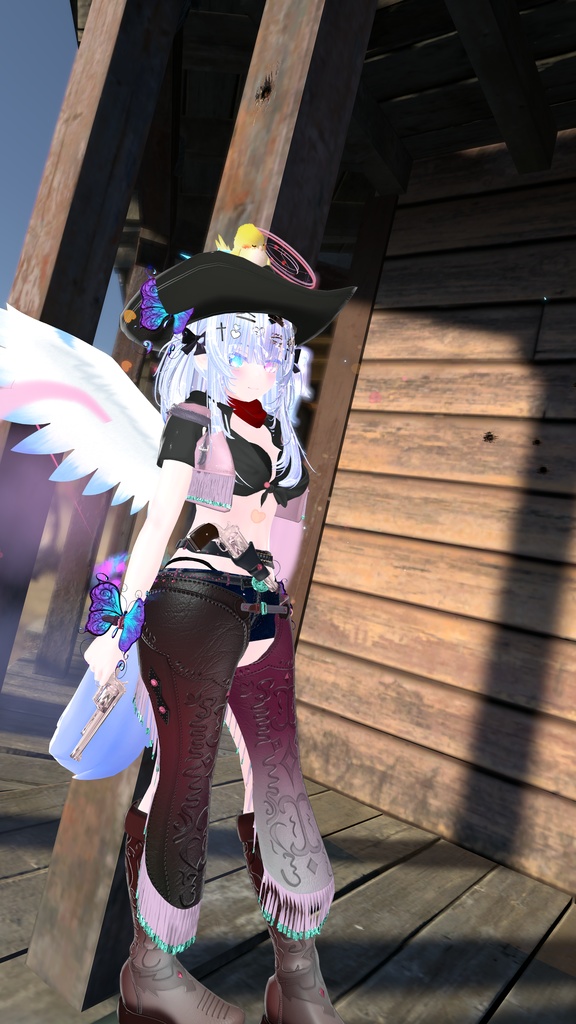 55アバター対応 -Wildwest-ワイルドウエスト(VRChat向け衣装)#mumu_shop