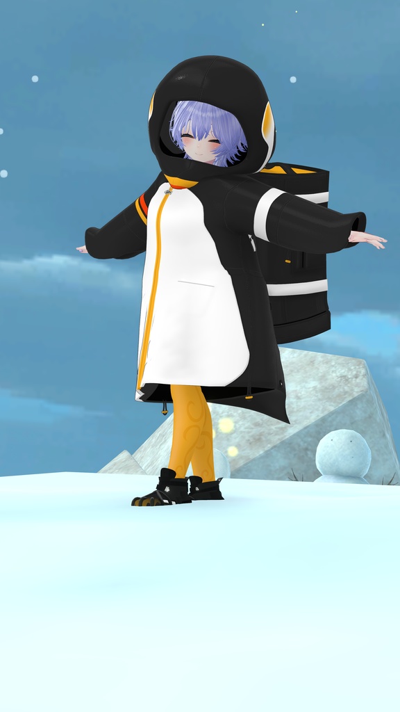 52アバター対応 -PenguinParade-ペンギンパレード(VRChat向け衣装)#mumu_shop
