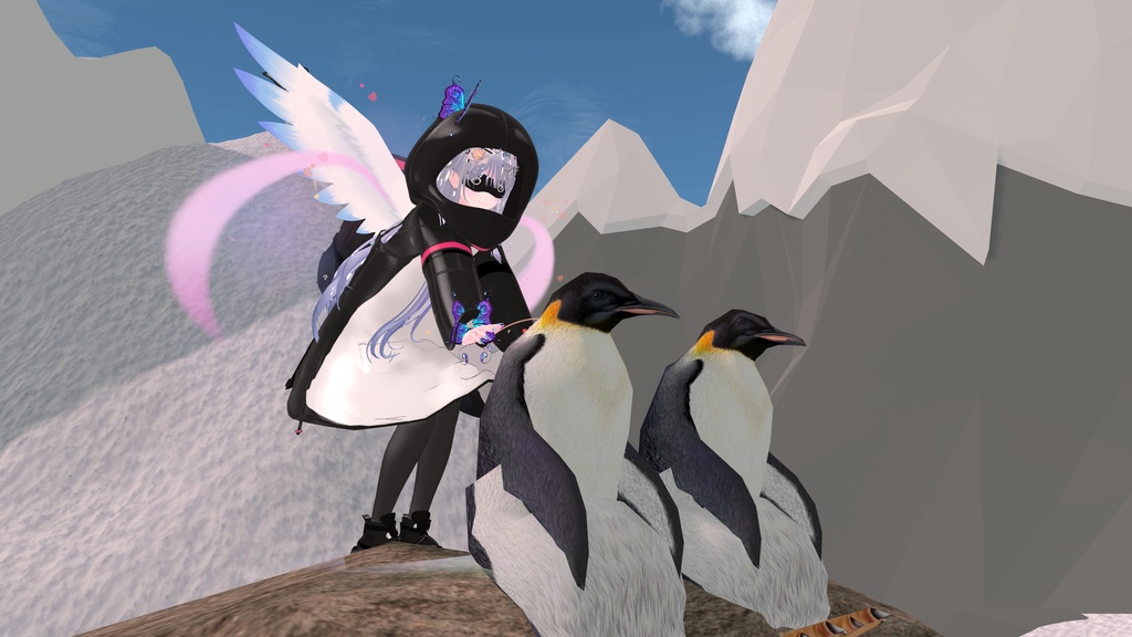 52アバター対応 -PenguinParade-ペンギンパレード(VRChat向け衣装)#mumu_shop