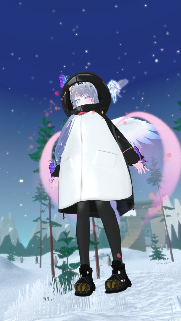 52アバター対応 -PenguinParade-ペンギンパレード(VRChat向け衣装)#mumu_shop