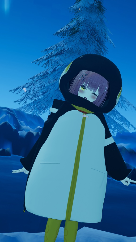 52アバター対応 -PenguinParade-ペンギンパレード(VRChat向け衣装)#mumu_shop