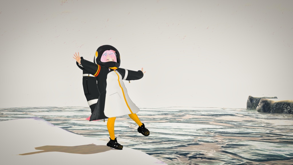 52アバター対応 -PenguinParade-ペンギンパレード(VRChat向け衣装)#mumu_shop