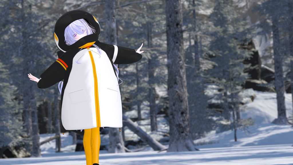 52アバター対応 -PenguinParade-ペンギンパレード(VRChat向け衣装)#mumu_shop