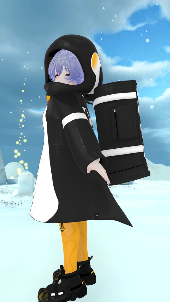 52アバター対応 -PenguinParade-ペンギンパレード(VRChat向け衣装)#mumu_shop