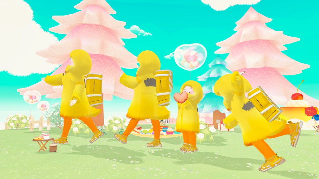 52アバター対応 -PenguinParade-ペンギンパレード(VRChat向け衣装)#mumu_shop