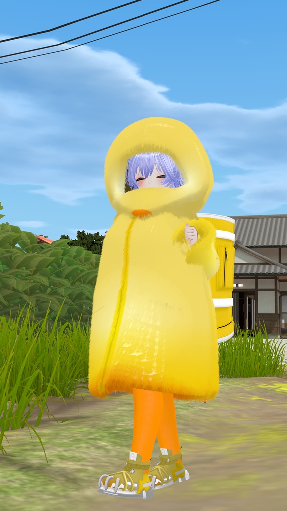 52アバター対応 -PenguinParade-ペンギンパレード(VRChat向け衣装)#mumu_shop