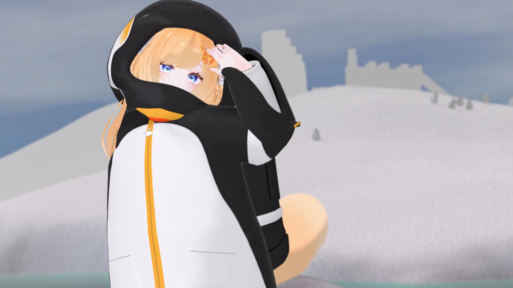 52アバター対応 -PenguinParade-ペンギンパレード(VRChat向け衣装)#mumu_shop