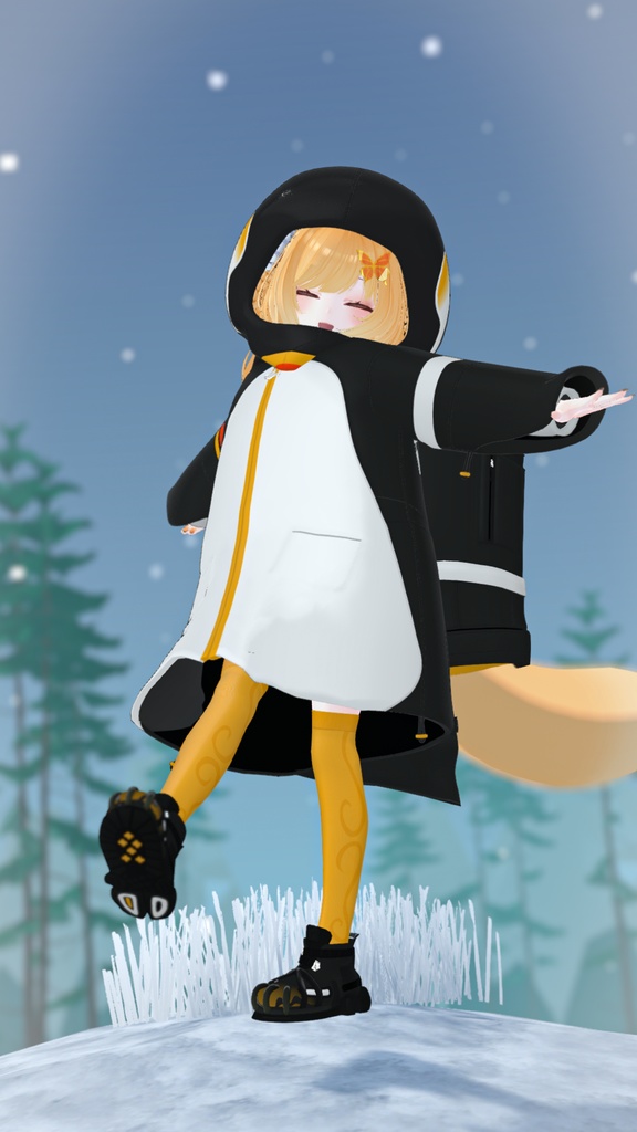 52アバター対応 -PenguinParade-ペンギンパレード(VRChat向け衣装)#mumu_shop