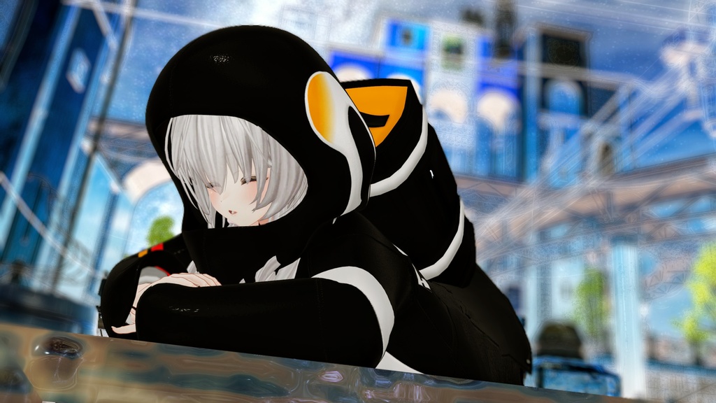 52アバター対応 -PenguinParade-ペンギンパレード(VRChat向け衣装)#mumu_shop