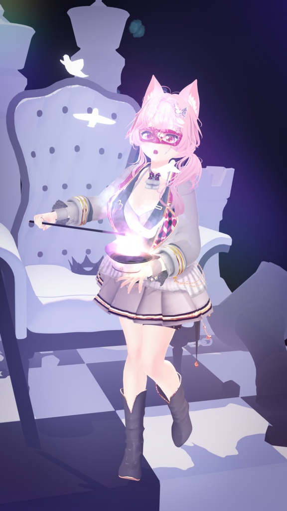 52アバター対応 -MysticMirage-ミスティックミラージュ(VRChat向け衣装)#mumu_shop