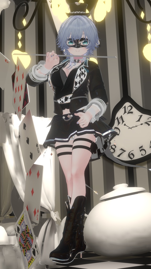 52アバター対応 -MysticMirage-ミスティックミラージュ(VRChat向け衣装)#mumu_shop