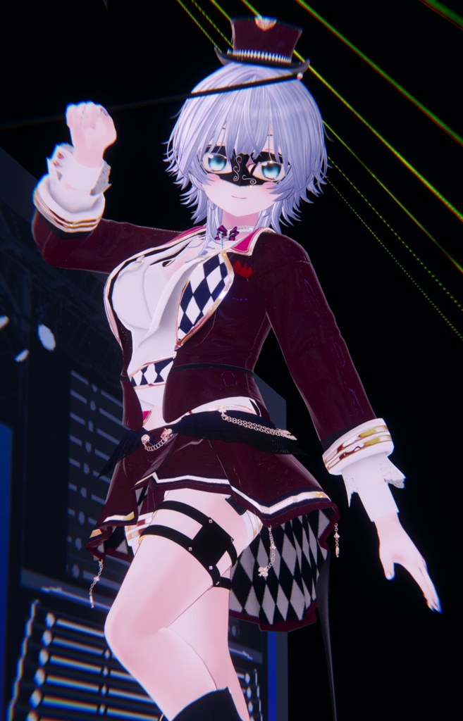 52アバター対応 -MysticMirage-ミスティックミラージュ(VRChat向け衣装)#mumu_shop