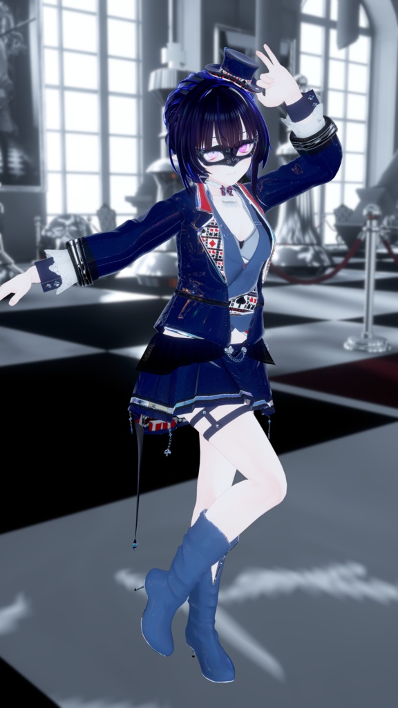 52アバター対応 -MysticMirage-ミスティックミラージュ(VRChat向け衣装)#mumu_shop