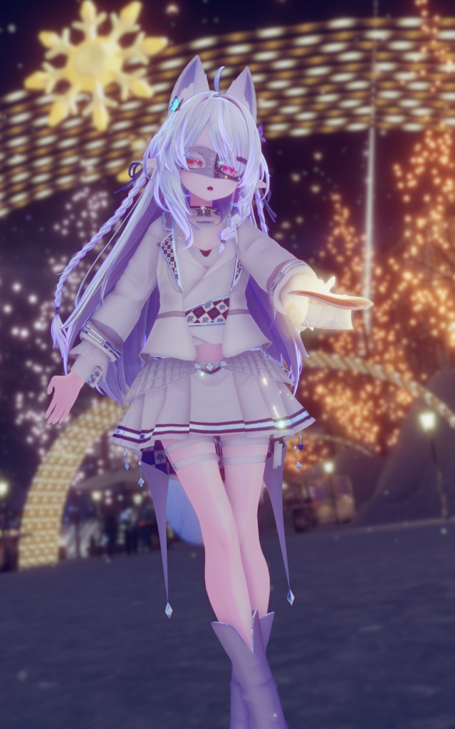 52アバター対応 -MysticMirage-ミスティックミラージュ(VRChat向け衣装)#mumu_shop