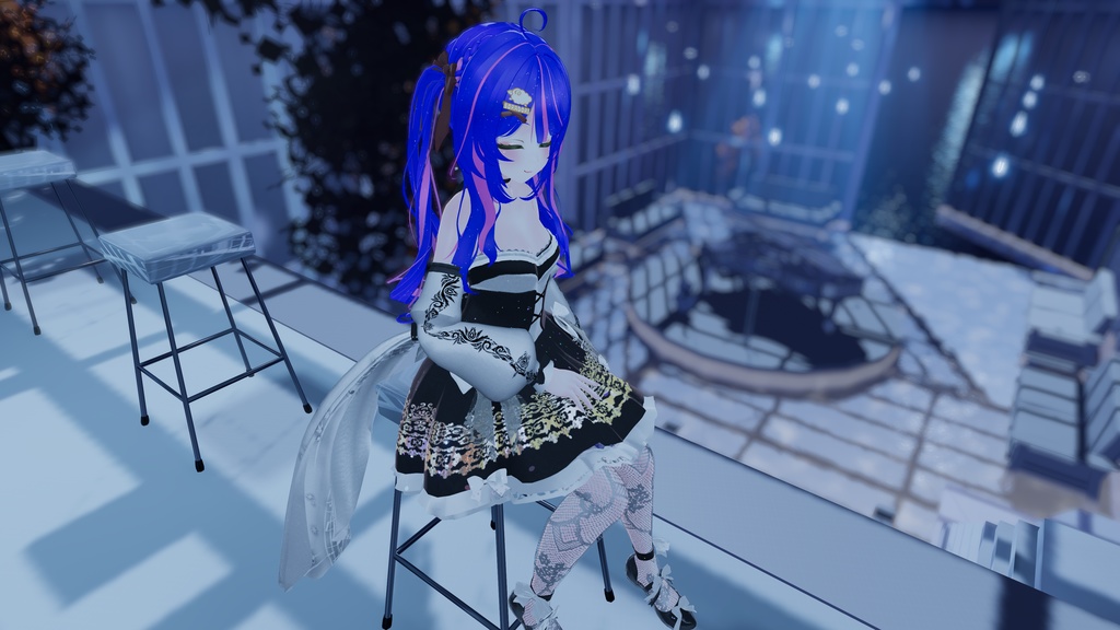 🎵コラボVRChat向け衣装🎵 Ange au Ruban -アンジュ オ リュバン-#mumu_shop