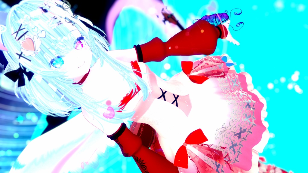 🎵コラボVRChat向け衣装🎵 Ange au Ruban -アンジュ オ リュバン-#mumu_shop