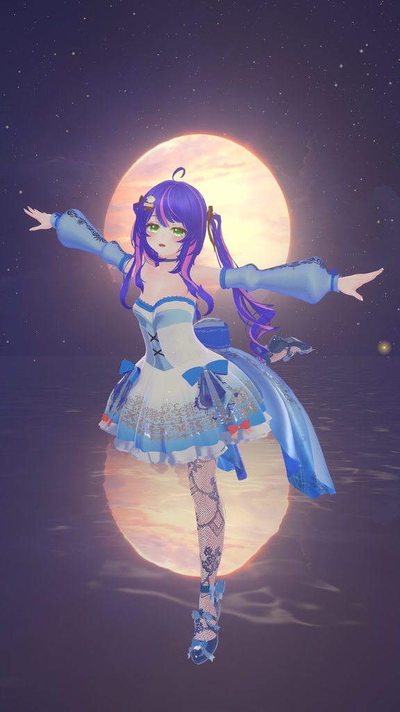 🎵コラボVRChat向け衣装🎵 Ange au Ruban -アンジュ オ リュバン-#mumu_shop