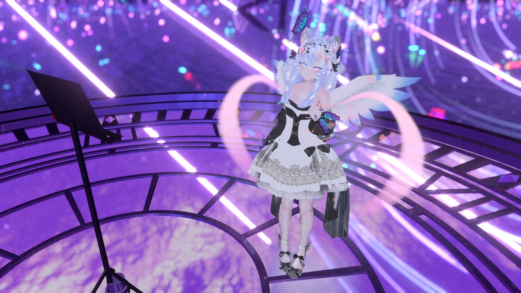 🎵コラボVRChat向け衣装🎵 Ange au Ruban -アンジュ オ リュバン-#mumu_shop