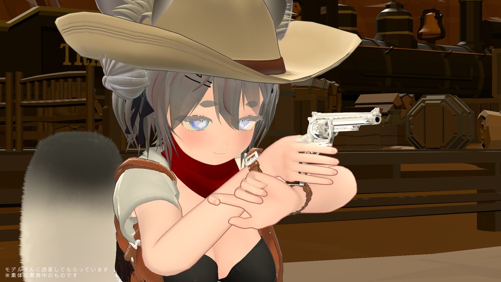 オリジナル3Dモデル 「あまに-AMANI」(VRCHAT向けアバター)#mumu_shop