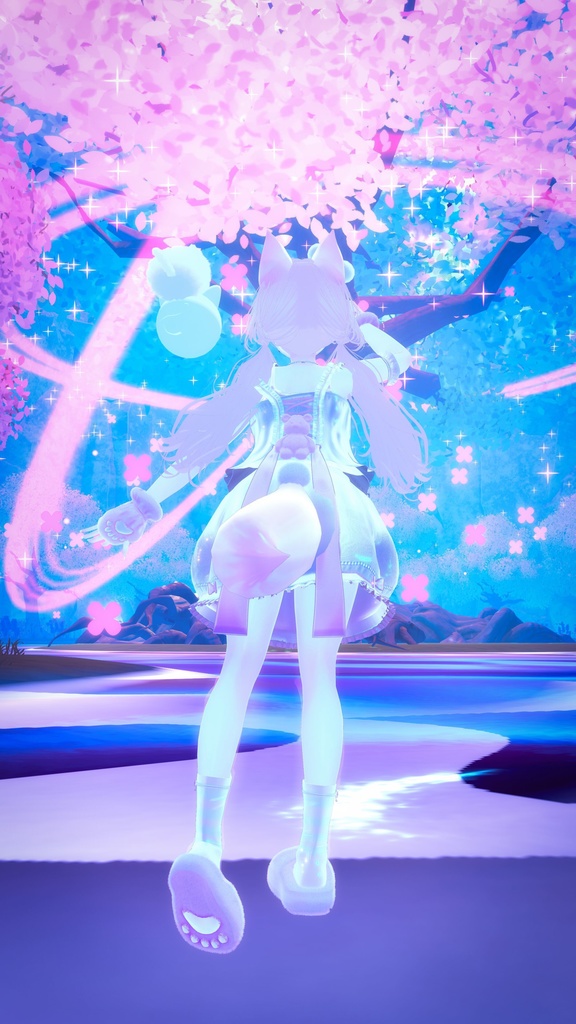 76アバター相当対応 -SleepingSugarBear-スリーピングシュガーベア (VRChat向け衣装)#mumu_shop