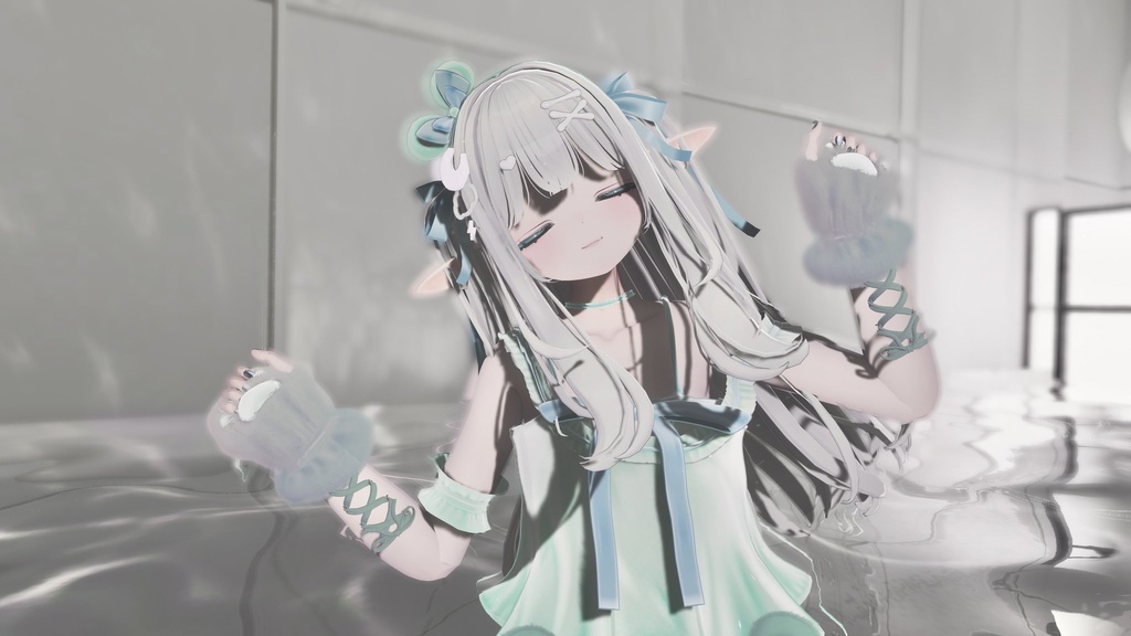 76アバター相当対応 -SleepingSugarBear-スリーピングシュガーベア (VRChat向け衣装)#mumu_shop