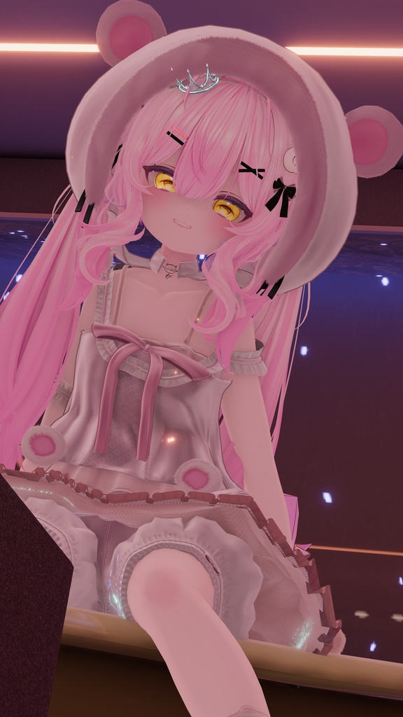 76アバター相当対応 -SleepingSugarBear-スリーピングシュガーベア (VRChat向け衣装)#mumu_shop
