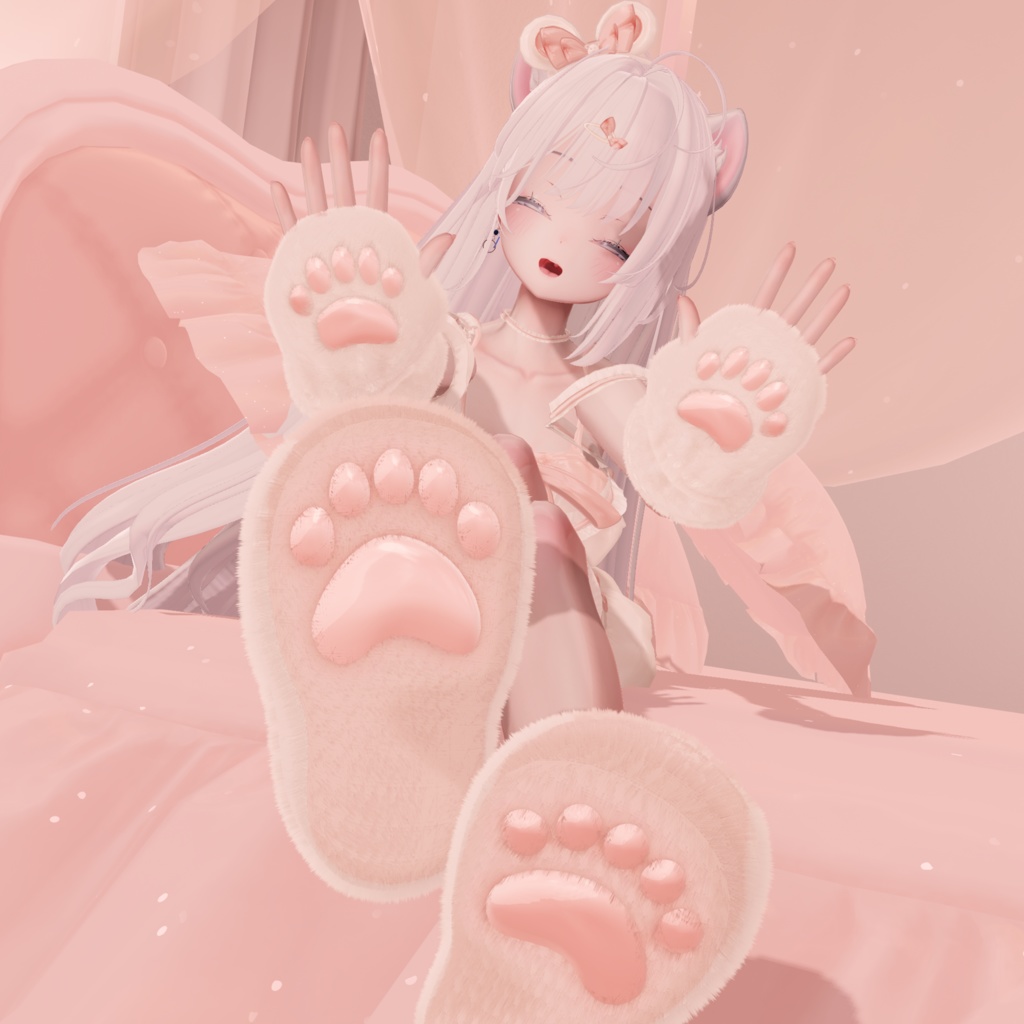 76アバター相当対応 -SleepingSugarBear-スリーピングシュガーベア (VRChat向け衣装)#mumu_shop