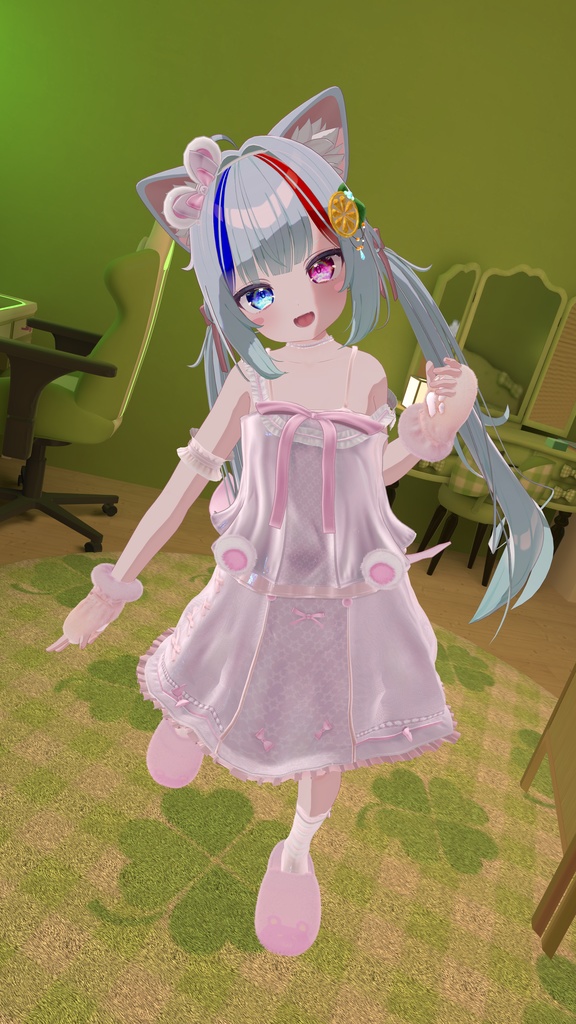 76アバター相当対応 -SleepingSugarBear-スリーピングシュガーベア (VRChat向け衣装)#mumu_shop