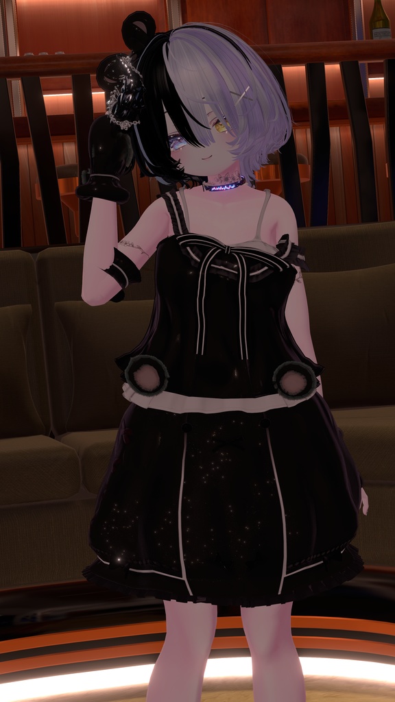 76アバター相当対応 -SleepingSugarBear-スリーピングシュガーベア (VRChat向け衣装)#mumu_shop