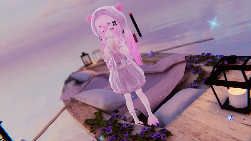 76アバター相当対応 -SleepingSugarBear-スリーピングシュガーベア (VRChat向け衣装)#mumu_shop