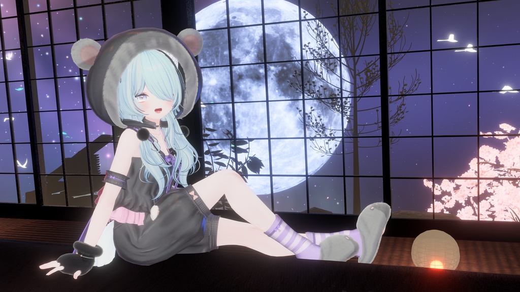 76アバター相当対応 -SleepingSugarBear-スリーピングシュガーベア (VRChat向け衣装)#mumu_shop