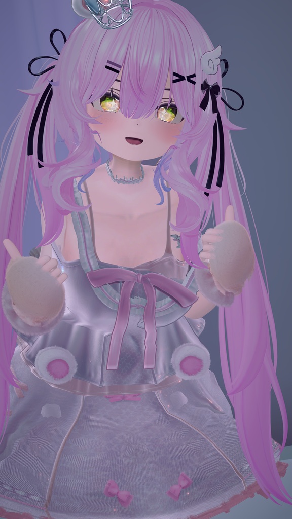 76アバター相当対応 -SleepingSugarBear-スリーピングシュガーベア (VRChat向け衣装)#mumu_shop