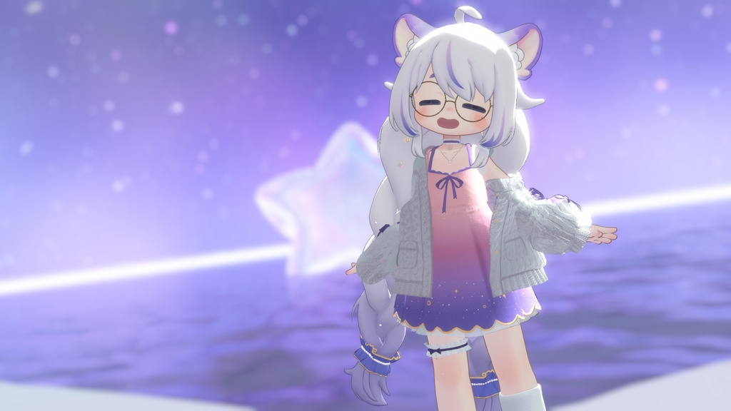 まめふれんず&ネメシスちゃん用VRC向衣装&髪型 とぅいんくりーしゅがーきゃんでぃ #mumu_shop