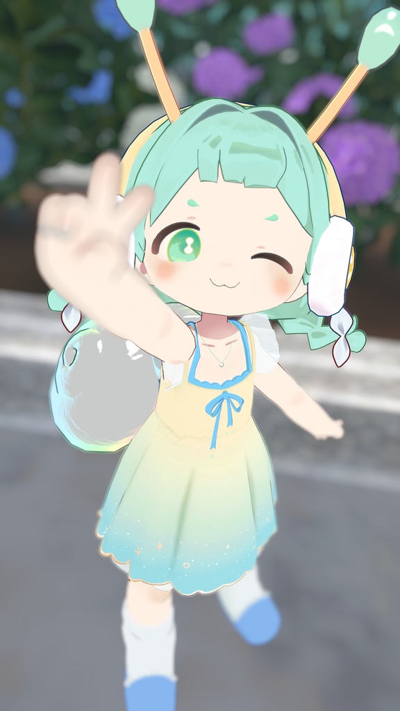 まめふれんず&ネメシスちゃん用VRC向衣装&髪型 とぅいんくりーしゅがーきゃんでぃ #mumu_shop