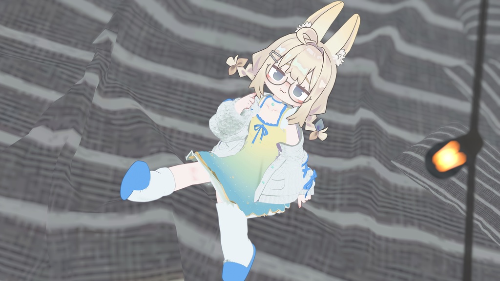 まめふれんず&ネメシスちゃん用VRC向衣装&髪型 とぅいんくりーしゅがーきゃんでぃ #mumu_shop