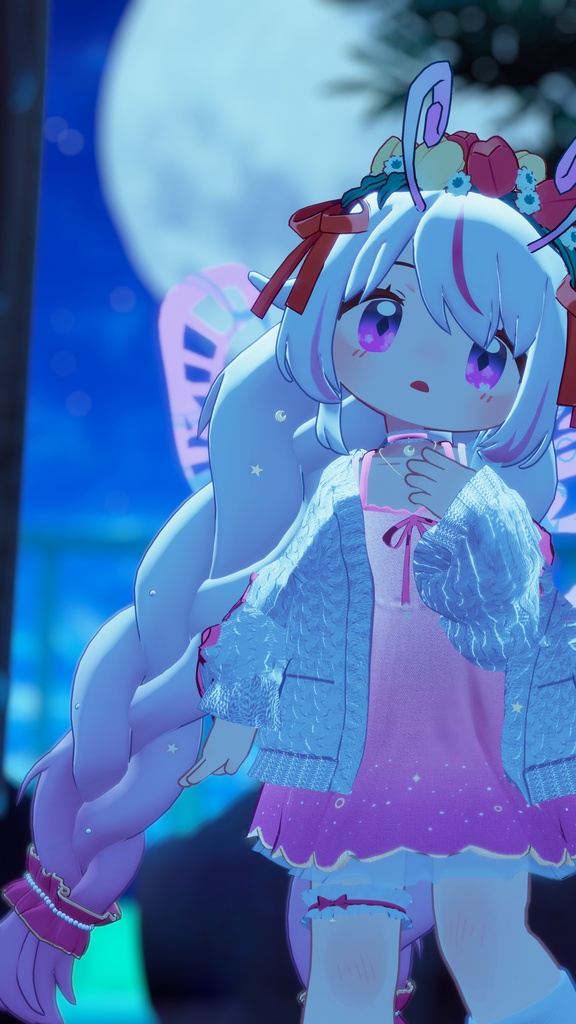 まめふれんず&ネメシスちゃん用VRC向衣装&髪型 とぅいんくりーしゅがーきゃんでぃ #mumu_shop