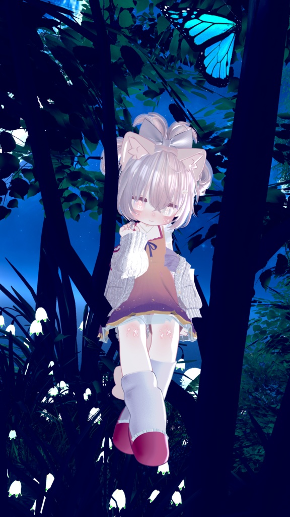 まめふれんず&ネメシスちゃん用VRC向衣装&髪型 とぅいんくりーしゅがーきゃんでぃ #mumu_shop