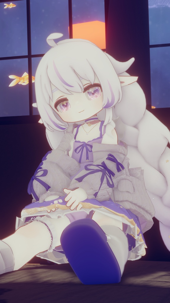 まめふれんず&ネメシスちゃん用VRC向衣装&髪型 とぅいんくりーしゅがーきゃんでぃ #mumu_shop