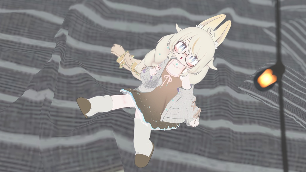 まめふれんず&ネメシスちゃん用VRC向衣装&髪型 とぅいんくりーしゅがーきゃんでぃ #mumu_shop