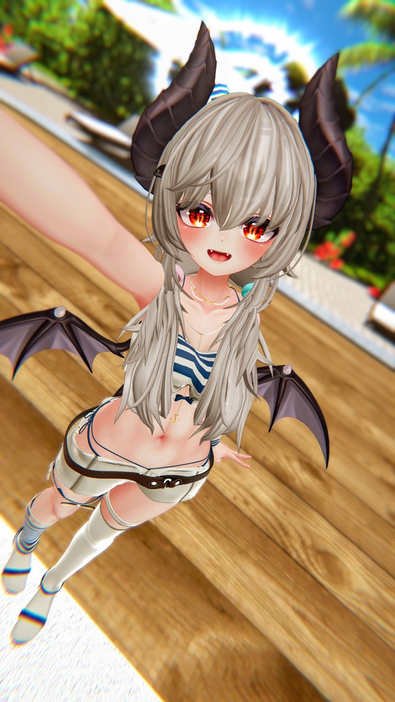 60アバター相当 マリンセーラー&水着 -Voûte Étoilée Marine-ヴート エトワレ マリン (VRChat向け衣装)#mumu_shop