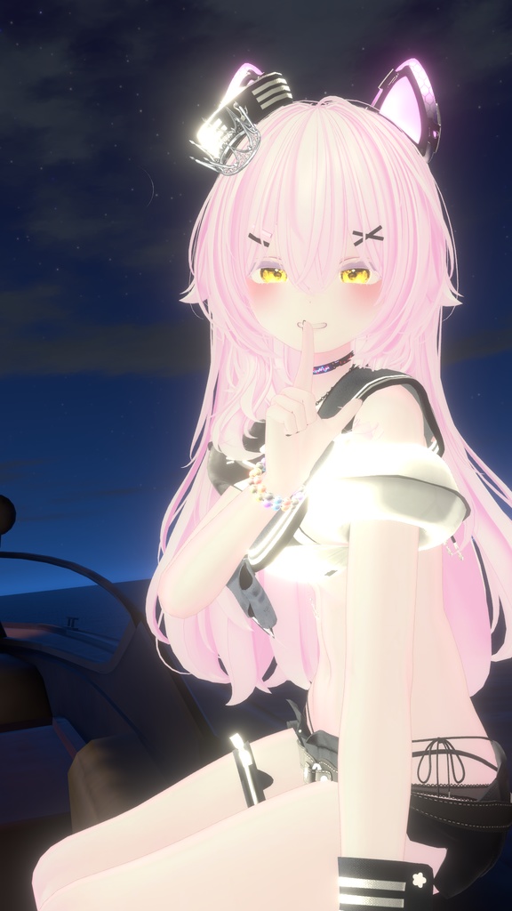 60アバター相当 マリンセーラー&水着 -Voûte Étoilée Marine-ヴート エトワレ マリン (VRChat向け衣装)#mumu_shop