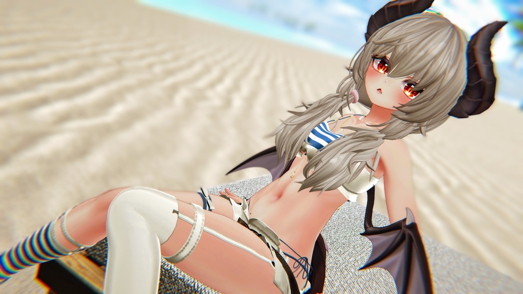 60アバター相当 マリンセーラー&水着 -Voûte Étoilée Marine-ヴート エトワレ マリン (VRChat向け衣装)#mumu_shop