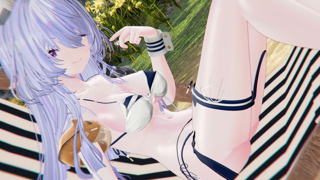 60アバター相当 マリンセーラー&水着 -Voûte Étoilée Marine-ヴート エトワレ マリン (VRChat向け衣装)#mumu_shop