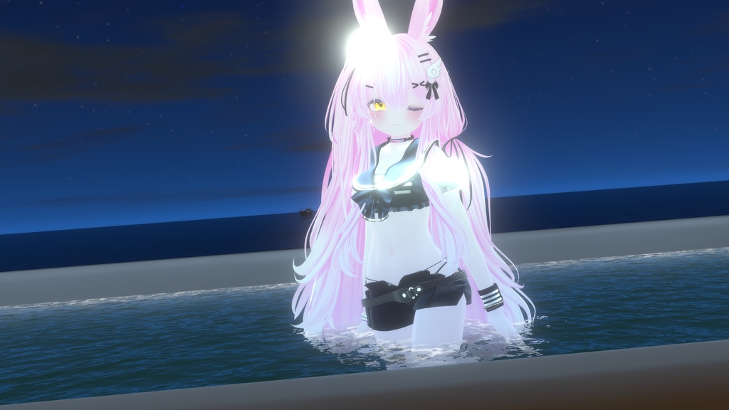 60アバター相当 マリンセーラー&水着 -Voûte Étoilée Marine-ヴート エトワレ マリン (VRChat向け衣装)#mumu_shop