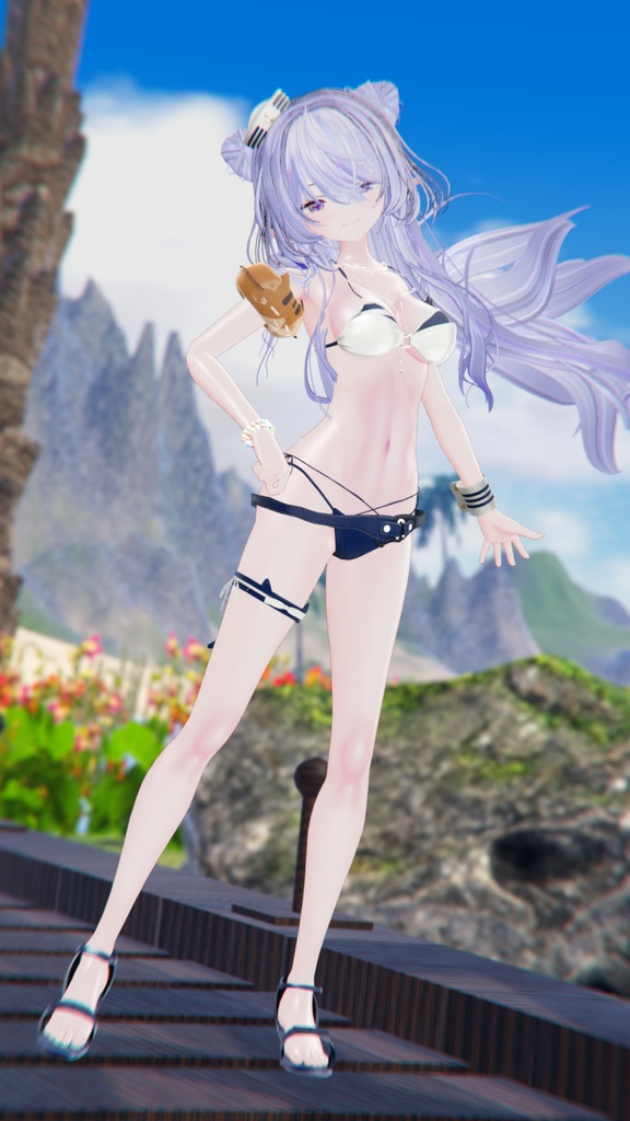 60アバター相当 マリンセーラー&水着 -Voûte Étoilée Marine-ヴート エトワレ マリン (VRChat向け衣装)#mumu_shop